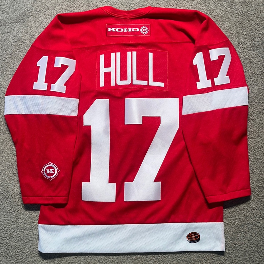 Brett Hull Detroit Red Wings Koho Jersey